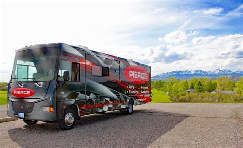 Pierce rv - We are a quiet, small-town mobile home and Rv park in Pierce, Nebraska. We have 10 full hook-up RV spots available year-round. (RVs must be skirted in winter months) we have both 30 & 50 AMP service available. Daily $30. Weekly $140. Monthly $450. * (this allows for electric bills up to $200 each month, tenant will pay any balance over the $200 ...